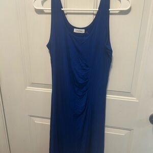 Calvin Klein Women's Royal Blue Midi Dress